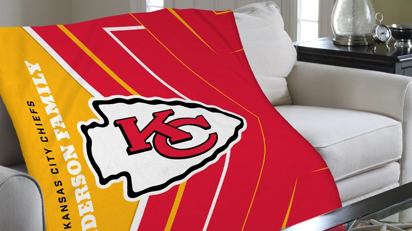 custom sports blankets