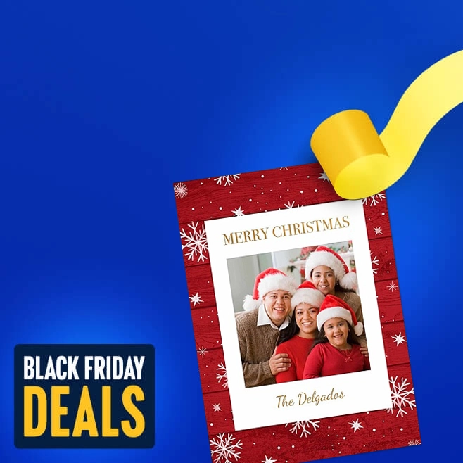 Black Friday Holiday & Christmas Cards