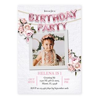 Birthday Invitations