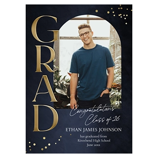 Custom Graduation Party Invitations – personalized photo invite cards