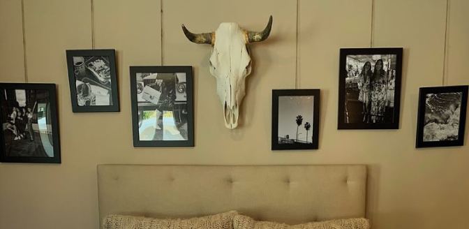 Home Decor: Floating Photo Wall
