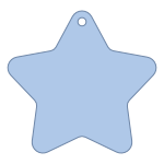 star acrylic ornaments