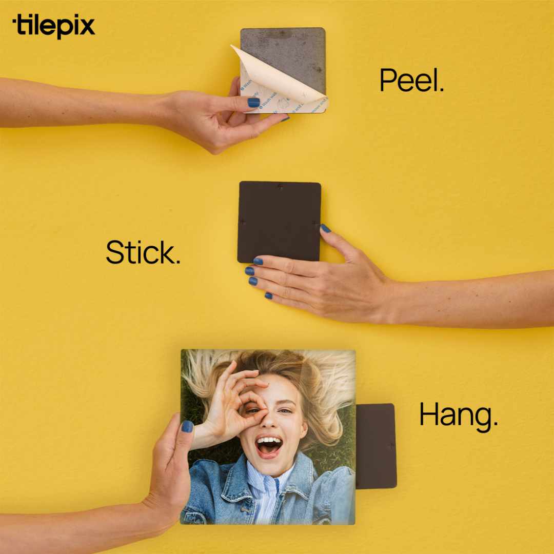 TilePix Glass 8.25x8.25 - Full photo Theme | Walmart Photo