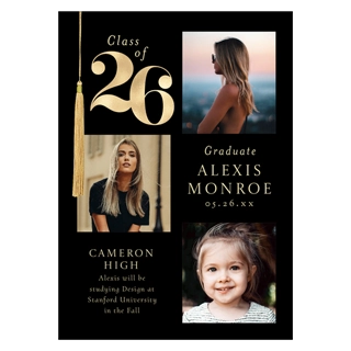 Personalized Graduation Announcements – custom photo cards for sharing news