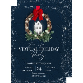 holiday party invites image