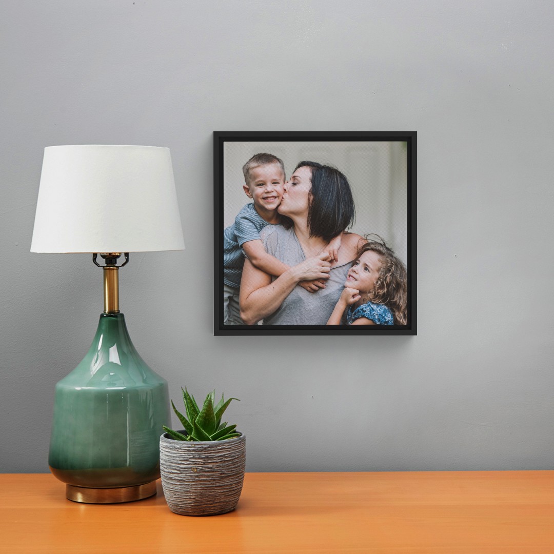 12x12 Photo Canvas With Floating Frame Amazing Grace Walmart Photo