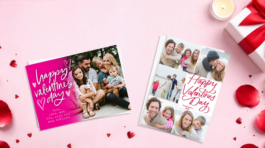 Shop Valentine's Day Cards – custom stationery for couples, with love message