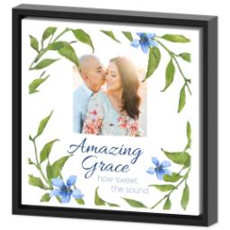 Thumbnail for 12x12 Photo Canvas With Floating Frame with Amazing Grace design 2