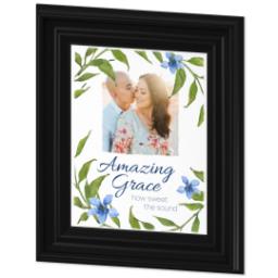 Thumbnail for 8x10 Photo Canvas With Classic Frame with Amazing Grace design 2