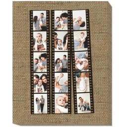 11x14 Photo Canvas with Filmstrips design