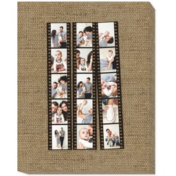 16x20 Photo Canvas with Filmstrips design