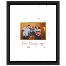 8x10 Photo Canvas With Floating Frame with My Golden Star design