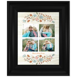 8x10 Photo Canvas With Classic Frame with Peter Rabbit's Garden design