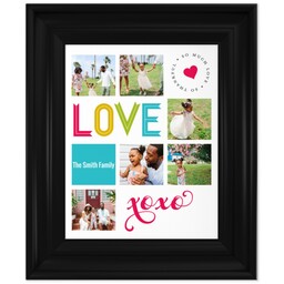 8x10 Photo Canvas With Classic Frame with So Much Love design