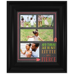 8x10 Photo Canvas With Classic Frame with Though She Be Little design