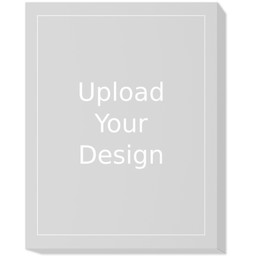 11x14 Photo Canvas with Upload Your Design design