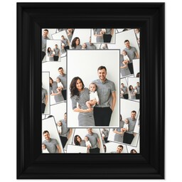 8x10 Photo Canvas With Classic Frame with Tiled Photo design