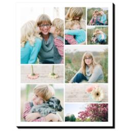 Thumbnail for 11x14 Collage Mounted Photo with Custom Color Collage design 1