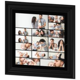 Thumbnail for 16x16 Collage Canvas With Classic Frame with Custom Color Collage design 2