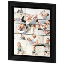Thumbnail for 20x24 Collage Canvas With Classic Frame with Custom Color Collage design 2