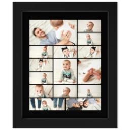 Thumbnail for 8x10 Collage Canvas With Contemporary Frame with Custom Color Collage design 1