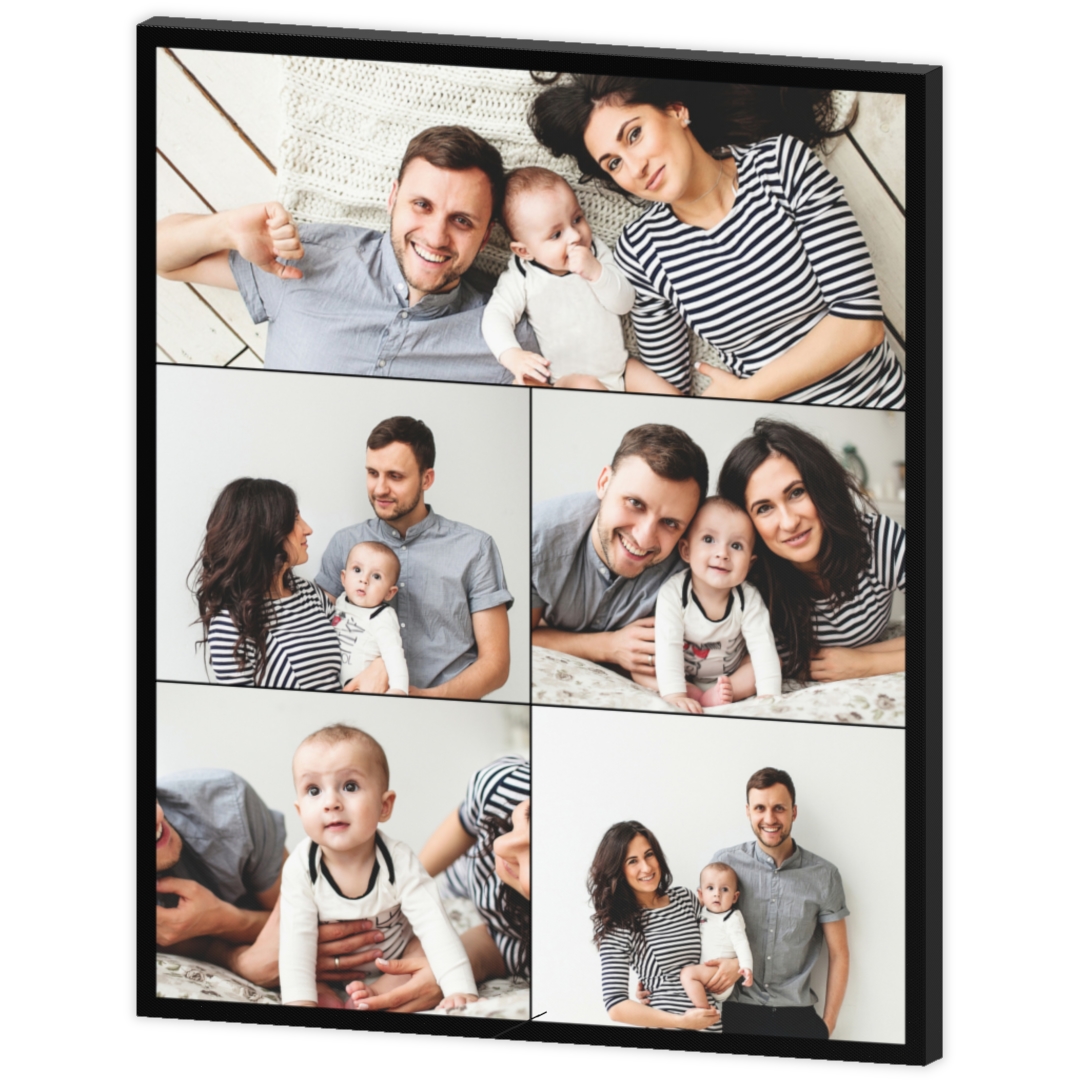 20x24 Premium Collage Photo Canvas | Custom Color Collage | Walmart Photo