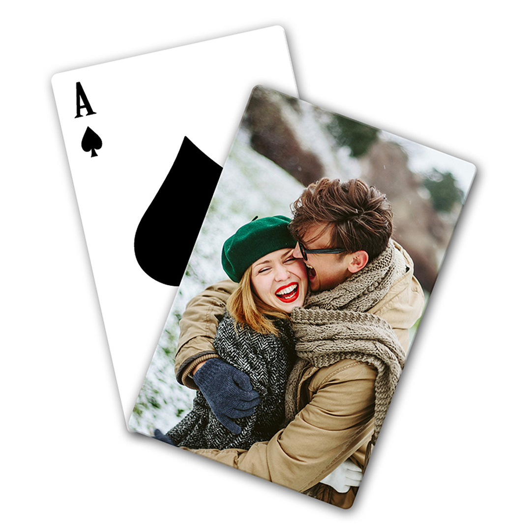 BLAKE Personalized Playing Cards featuring photos of actual signs