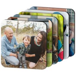 Thumbnail for Photo Coasters, Set Of 6 with Full Photo design 2