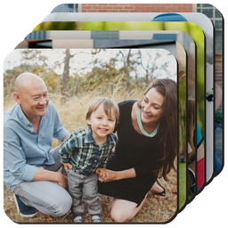 Photo Coasters, Set Of 6 with Full Photo design