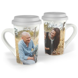 Premium Grande Photo Mug with Lid, 16oz with Full Photo design