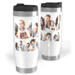 Thumbnail for 14oz Personalized Travel Tumbler with 8 Collage design 1
