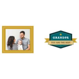 Thumbnail for 14oz Personalized Travel Tumbler with Grandpa Banner design 2