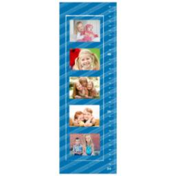 Thumbnail for Photo Growth Chart with Happy Stripes design 1