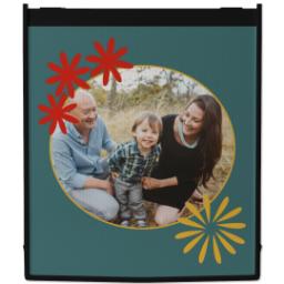 Thumbnail for Reusable Grocery Bag with Modern Floral design 1