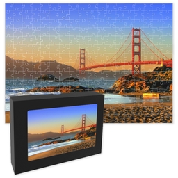 11x14 Premium Photo Puzzle With Gift Box (252-piece) with Full Photo design