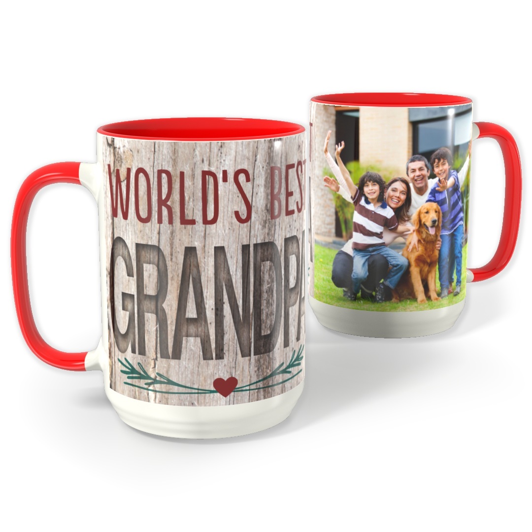 Personalized Worlds Greatest Grandpa Mug