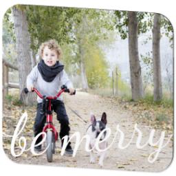 Thumbnail for Photo Mouse Pad with Be Merry design 2