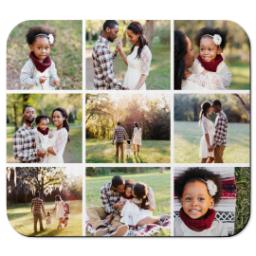 Thumbnail for Photo Mouse Pad with Nine Photo Collage design 1