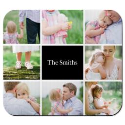 Thumbnail for Photo Mouse Pad with Eight Photo Collage design 1