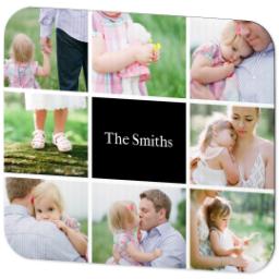 Thumbnail for Photo Mouse Pad with Eight Photo Collage design 2
