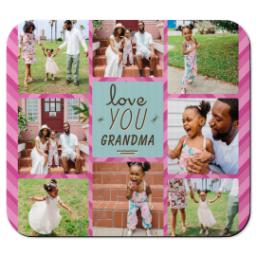 Thumbnail for Mouse Pad with Love you Grandma design 1