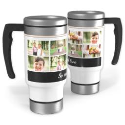 Thumbnail for 14oz Stainless Steel Travel Photo Mug with Chalkboard Bar design 1