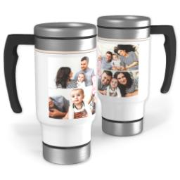 Thumbnail for 14oz Stainless Steel Travel Photo Mug with Emblem Aunt design 1