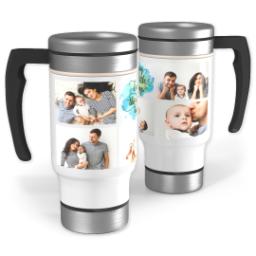 Thumbnail for 14oz Stainless Steel Travel Photo Mug with Enjoy Little Things design 1