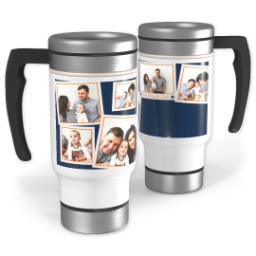 Thumbnail for 14oz Stainless Steel Travel Photo Mug with Father's Day Collage design 1