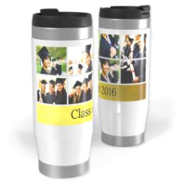 Thumbnail for 14oz Personalized Travel Tumbler with Gold Bar design 1