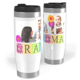 Thumbnail for 14oz Personalized Travel Tumbler with Grandma design 1