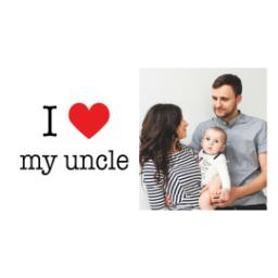 Thumbnail for 14oz Personalized Travel Tumbler with I Heart My Uncle design 2