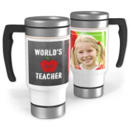 Thumbnail for 14oz Stainless Steel Travel Photo Mug with Teachers Are The Best design 1