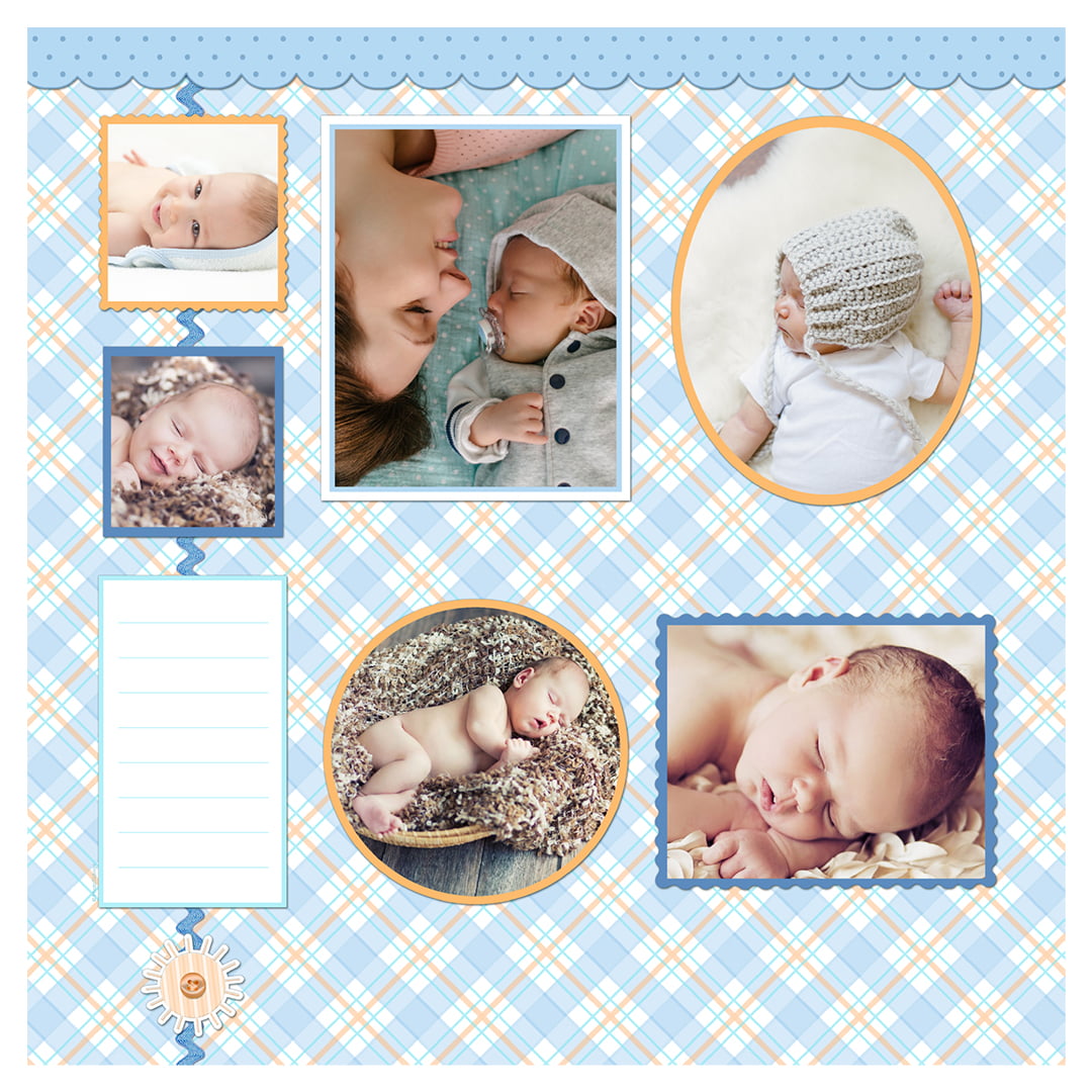 How to put multiple photos on a 4x6 canvas for printing - Digital  Scrapbooking HQ